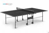 стол теннисный olympic с сеткой black