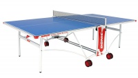 теннисный стол donic outdoor roller de luxe (синий)