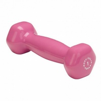 гантель в виниловой оболочке body solid 0.45 кг bstvd1