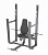 скамья для жима сидя grome fitness axd5051a